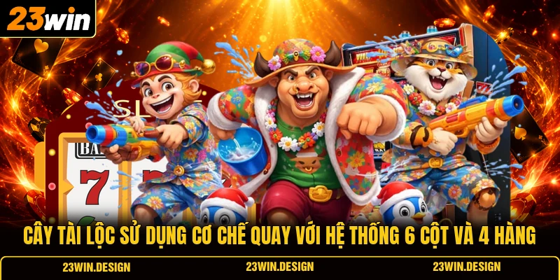 Nổ Hũ Triệu Đô | Hái Tiền Tỷ Từ Cây Tài Lộc Đến Từ PG 2 Cây Tài Lộc sử dụng cơ chế quay với hệ thống 6 cột và 4 hàng